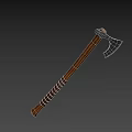Viking Axe Tomahawk Axe Weapon Cold Weapon Ancient Weapon Giant Axe Game Equipment 3d model
