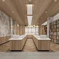 Modern Private Box Interior With Comfortable Sofa Elegant Coffee Table And Soft Ambient Lighting
