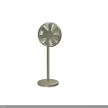 Light Green Modern Electric Standing Fans with Minimalist Design for Daily Use
