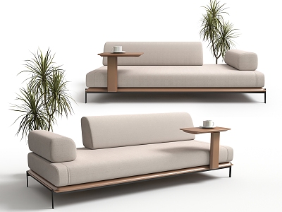 Modern chaise longue model