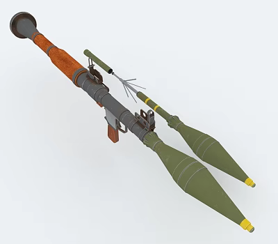 Bazooka Weapons 3d model