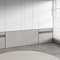 Hard package background wall 3d model