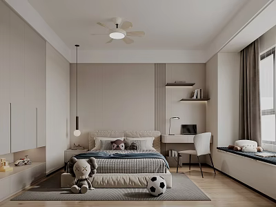 Children's room 3d model