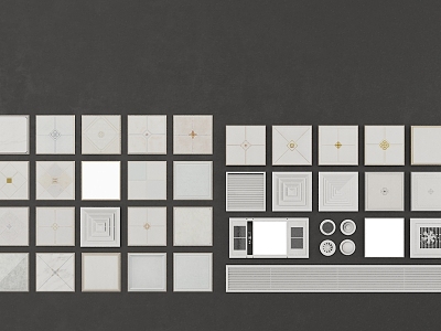 Integrated ceiling louvers Smoke sense model