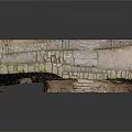 Ancient Stone Building Ruins Displaying Archway Stone Steps and Weathered Stone Walls