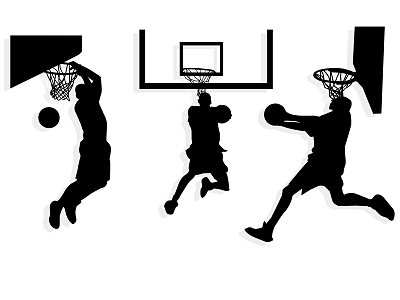 Sports Elements Sports Silhouette Sports Icon Running Basketball Figure Youth Sports Figure Game model