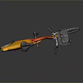 Stylish Orange Bicycle with Black Seat Front Basket and Yellow Fender Featuring Green Cycle Logo