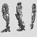 Smart Machine Mechanical Legs With Various Structural Designs And Engineering Details