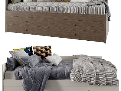 Modern Single Bed Children's Single Bed model