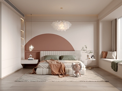 Modern Bedroom 3d model