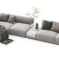 Modern Combination Sofa Combination 3d model