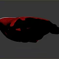 Durable Red And Black Protective Gloves With Model Number 235 For Work Safety