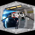 Stunning Space Capsule Themed Photo Spot With Astronaut And Man In Suit