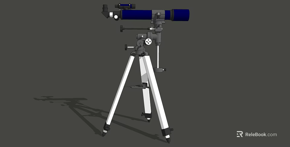 Professional Commercial Tripod Mounted Precision Optical Equipment with Stable Base for Industrial Use 3d model 
