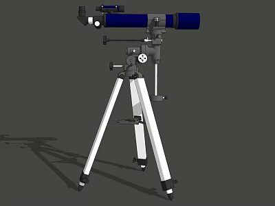 Professional Commercial Tripod Mounted Precision Optical Equipment with Stable Base for Industrial Use 3d model