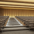 Modern Lecture Hall 3d model