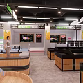 Supermarket Department Store Area Distribution With Grocery Candy Dried Food Fresh Produce Beverage Zones