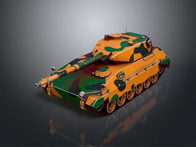 Light Tank Light Armored Modern Tank Modern Tank World War II Tank World War I Tank Heavy Tank 3d model