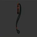 Functional Sports Equipment With Circular Dial Black Stand Orange Green Elements And Red Component