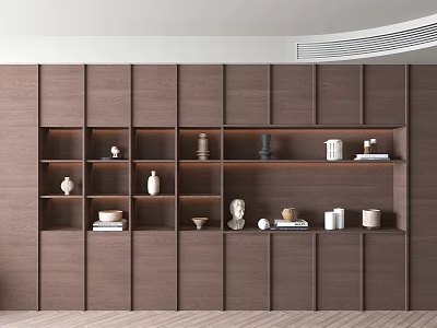 Sideboard Side Cabinet Entrance Cabinet Ceramic Bottle 3d model