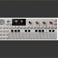 Professional Audio Mixer Console With Multiple Faders Knobs And Display Screen