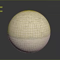 Celestial Globe With Detailed Star Charts Grid Lines And Smooth White Surface For 3d model
