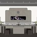 Elegant Jewelry Store Interior Design With Display Counters And Sparkling Jewelry Collections