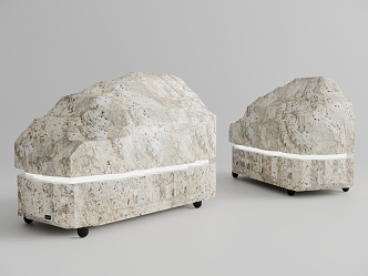 Modern stone sound 3d model