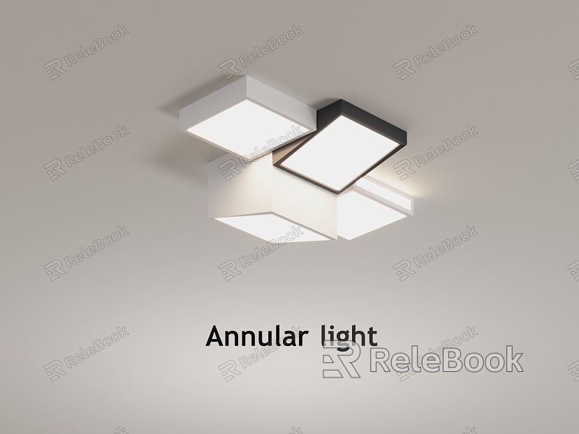 Ceiling lamp lighting appliances simple ceiling lamp furnishings model