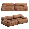 Modern Multiplayer Sofa Corner Sofa 3d model