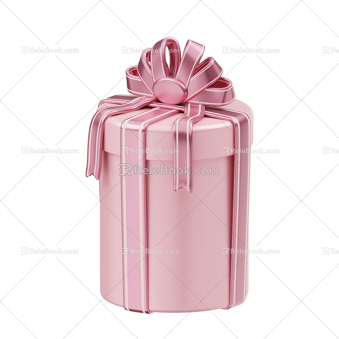 Modern Gift Box Packaging Box Gift Box 3d model