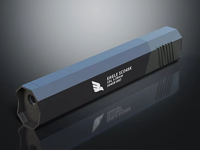 BAILEY 5200M Professional Device Featuring Model No And Sleek Black Design 3d model