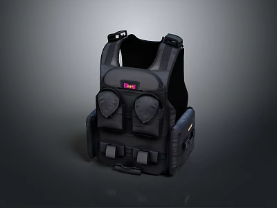 Tactical Vest Tactical Vest Combat Vest Military Vest Army Vest Combat Vest 3d model