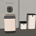 FreeTime Modern Washing Machine With Sleek White Design And Various Sizes For Home Interior