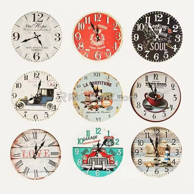 Clock 3d model