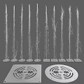 Stainless Steel Building Drainage Components With Grille Design And Efficient Water Flow