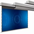 Advanced Projection Monitoring System With Large Digital Screen And Data Network