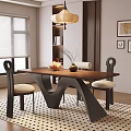 Middle Style Restaurant 3d model