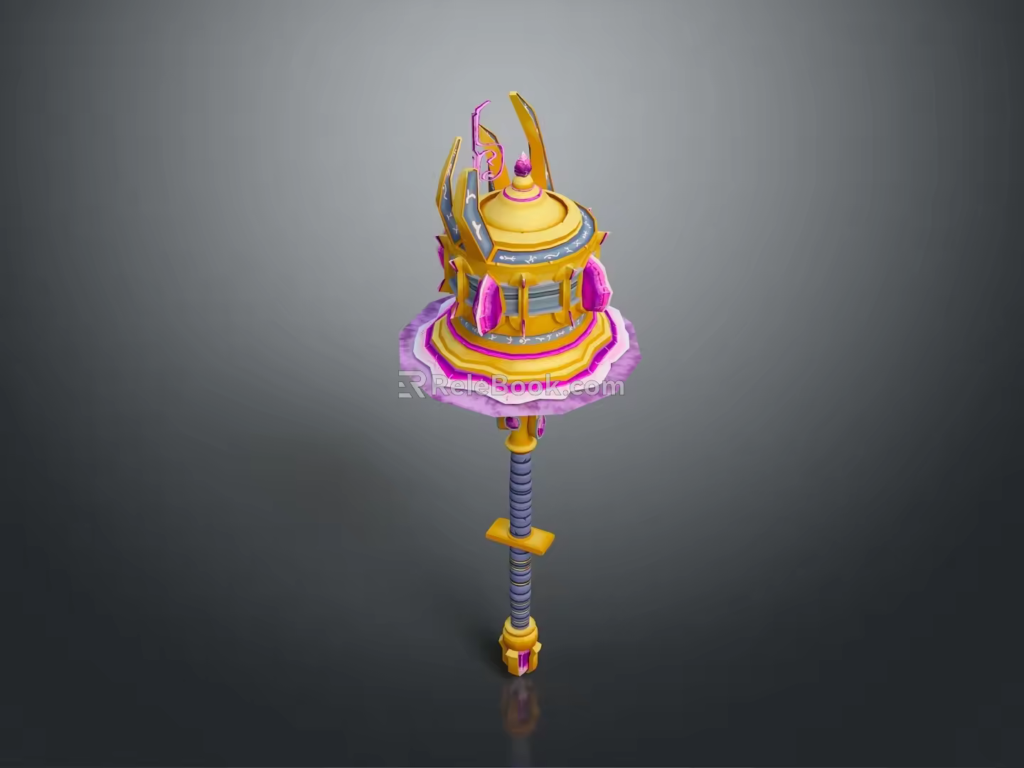 Scepter Ancient Scepter Cane Ancient Scepter Magic Scepter Metal Scepter Classical Scepter Magic Scepter 3d model