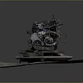 Engine Racing Engine Racing Engine Car Engine Car Engine Car Engine Vehicle 3d model