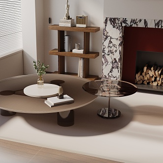 Modern coffee table 3d model