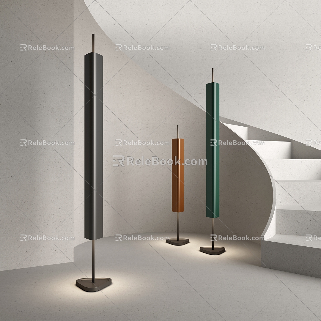 FLOS Modern Floor Lamp 3d model