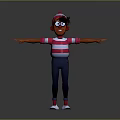 Characters Game Characters Game Characters Realistic Characters Cartoon Characters Handmade Cartoon Handmade 3d model