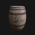 Rustic Vintage Wooden Barrel With Best Inspected Menu And Decorative Details