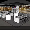 Modern Mobile Phone Store Apple Mobile Phone Store 3d model