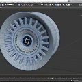 Sturdy Automotive Tire Wheel Rim With Ultratorq Traxis Spoke Design And Tested For Strength