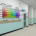 Science and Technology Creator Top Ten Science and Technology Corridor Computer Keyboard Corridor Design 3d model
