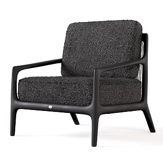 modern leisure chair 3d model