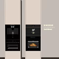 Modern Kitchen Appliances Featuring SAMSUNG And GAGGENAU Built In Ovens For Home Cooking