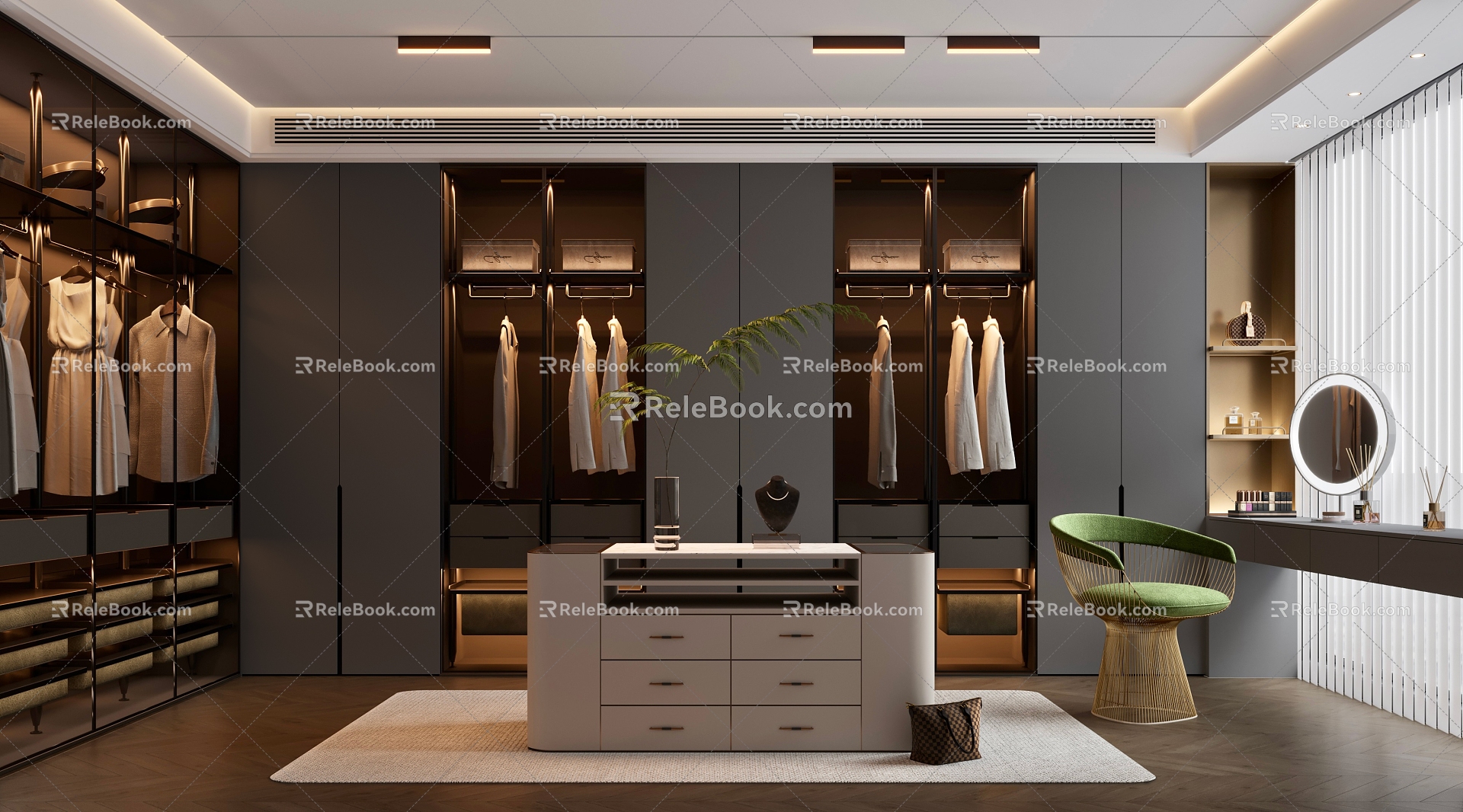 Cloakroom 3d model